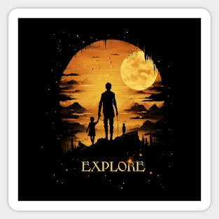 Explore Sticker